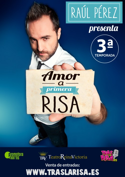 Cartel AMOR A PRIMERA RISA