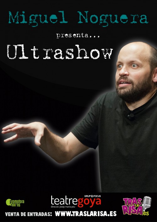 Cartel ULTRASHOW en Barcelona