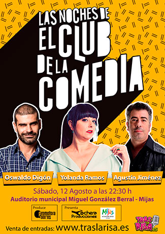 Cartel LAS NOCHES DE EL CLUB DE LA COMEDIA en Valencia