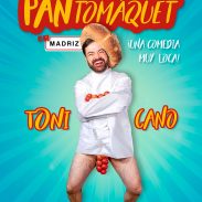 Cartel PANTOMAQUET de Toni Cano, en Barcelona